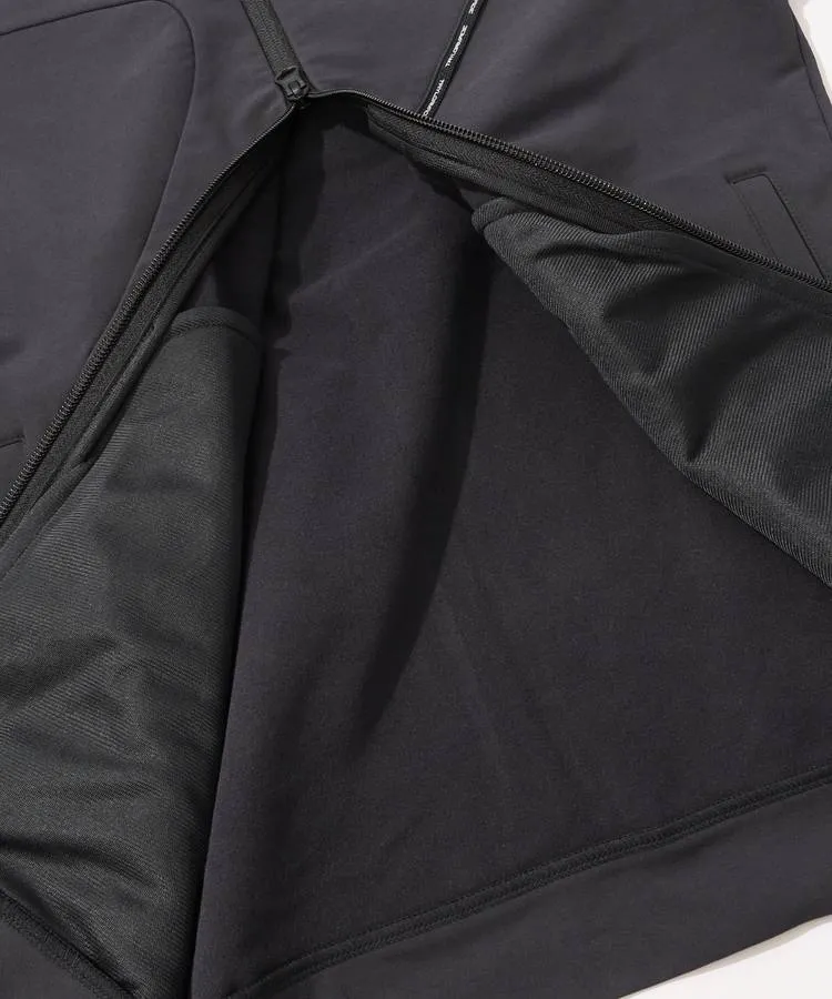 テーラメイド　ゴルフジャケット　ストレッチ　撥水　防風　加工　M 黒【送料込み】 テーラーメイドゴルフ TG 【撥水ストレッチ】裏マイクロフリース
