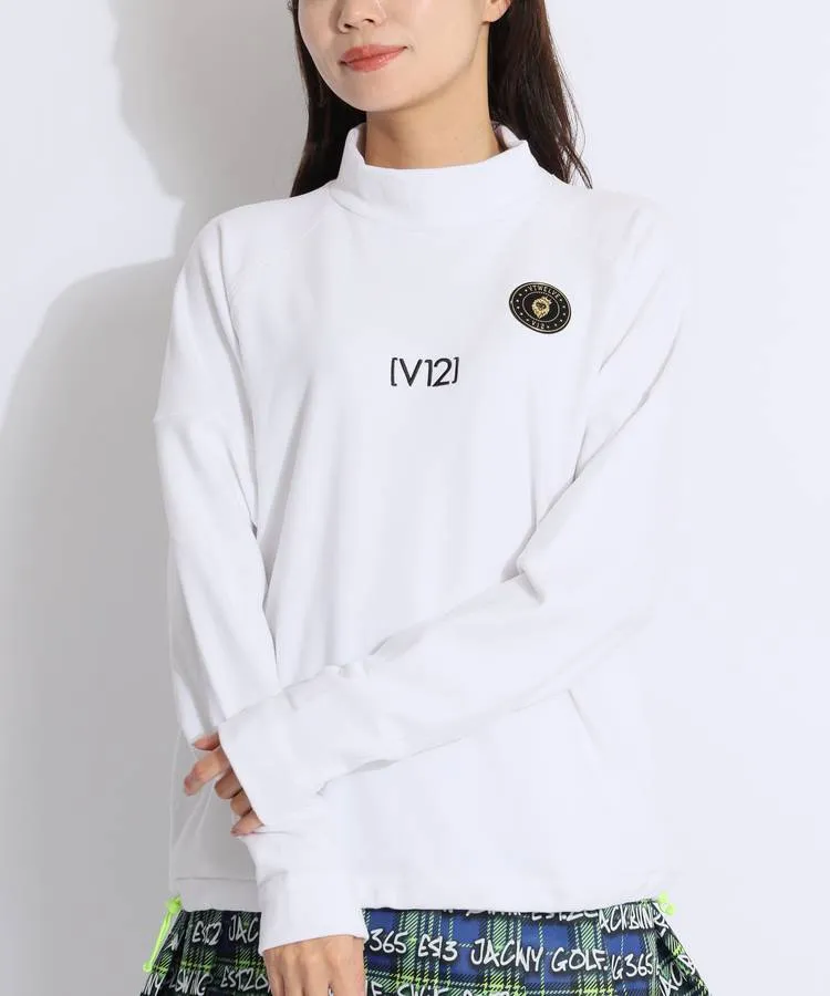 ブランド通販サイトをすべて ヴィトゥエルヴ 【ストレッチ】バックロゴ刺繍ワイドモック VI レディースウェア