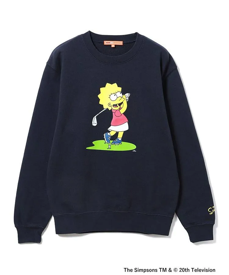 ビームスゴルフ BE ORANGELABEL/TheSimpsonsクルーネック