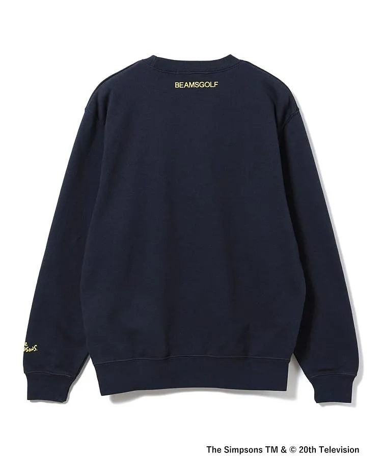 ビームスゴルフ　ディズニー　モックネックシャツ　ネイビー　S ビームスゴルフ BE 【Champion×ディズニー】ミッキープリント
