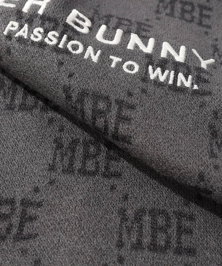 マスターバニー MB モノグラムロゴ起毛モックネック長袖