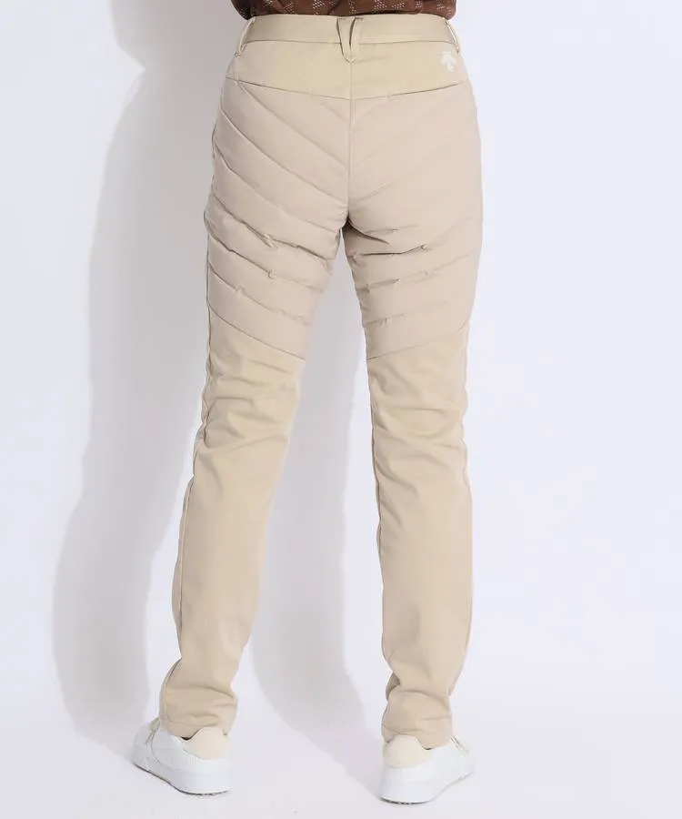 新品 大人気商品  デサントゴルフ DE 【防風ストレッチ】ハイブリッドダウンロング レディースウェア