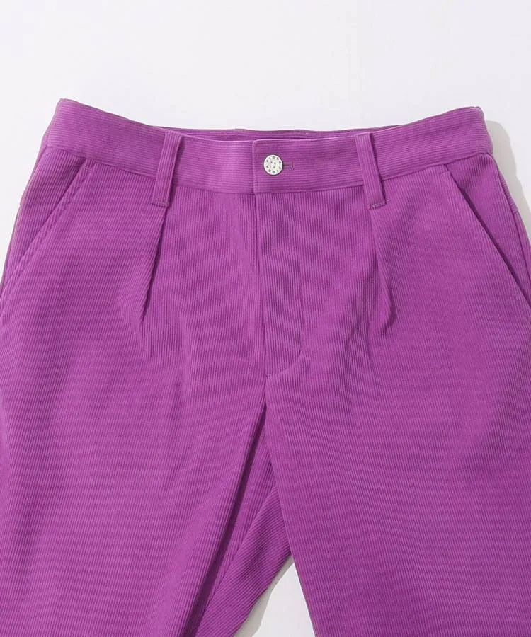 フィドラ【ストレッチ】コーデュロイテーパードアンクルパンツ フィドラ FD 【ストレッチ】コーデュロイテーパードアンクルパンツ