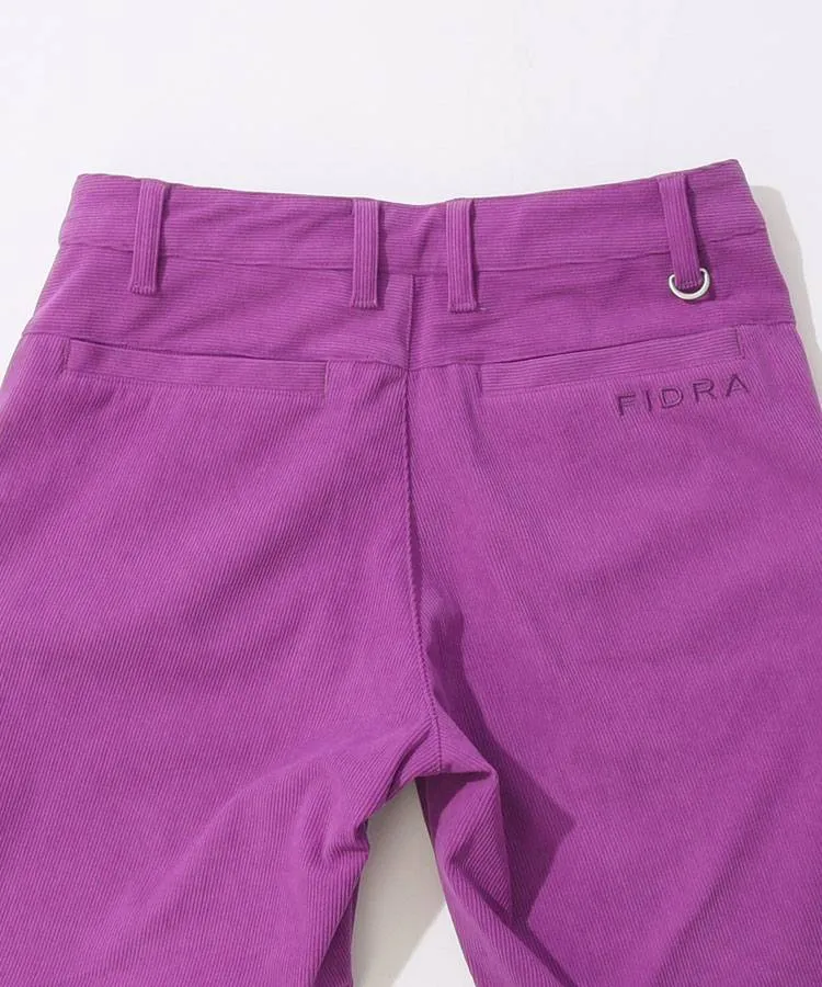 フィドラ FD 【ストレッチ】コーデュロイテーパードアンクルパンツ