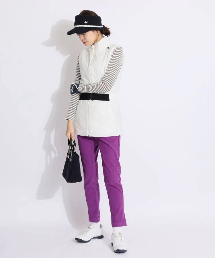 フィドラ FD 【ストレッチ】コーデュロイテーパードアンクルパンツ