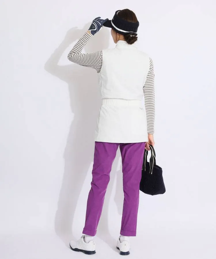 フィドラ FD 【ストレッチ】コーデュロイテーパードアンクルパンツ