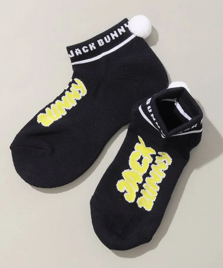ジャックバニー JB 【抗菌防臭】ポンポン付きL字型ショート