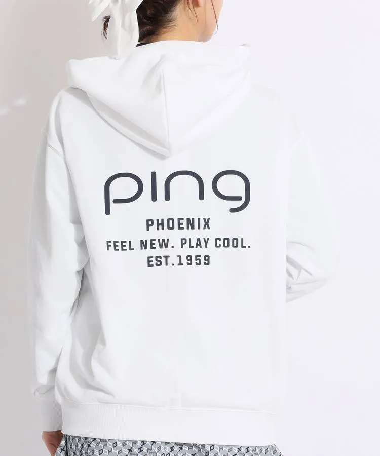 PING スウェットパーカーUV 抗菌防臭 吸水速乾 接触冷感 L ゴルフ