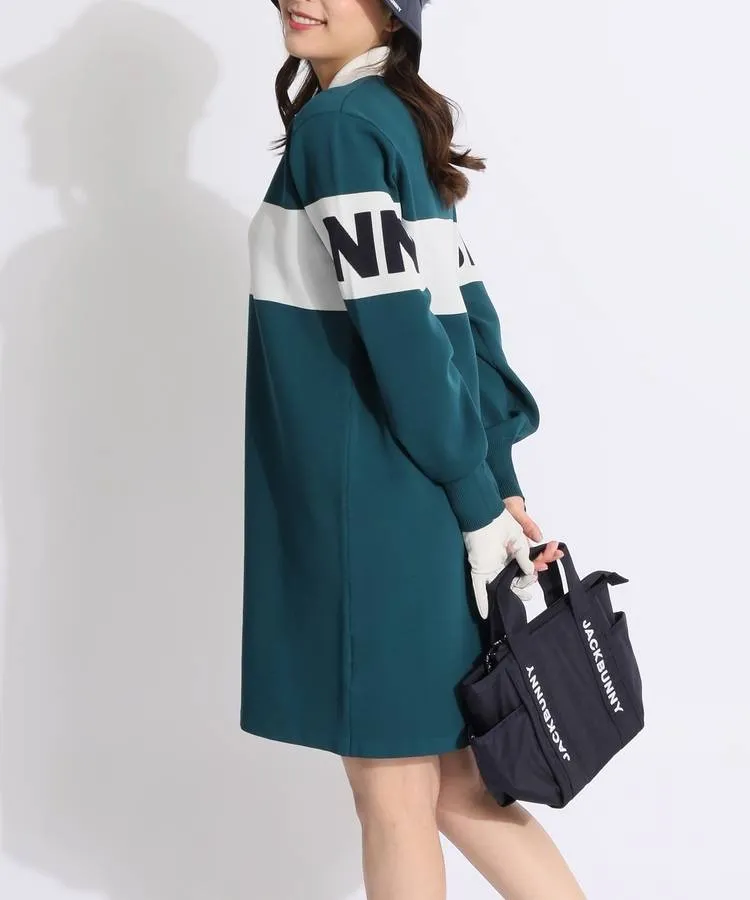 ブルー ワンピース ジャックバニー ゴルフウェア 0サイズS レディース