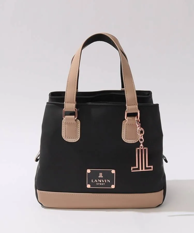 ランバン スポール LV チャーム付き3層型合皮カートバッグ