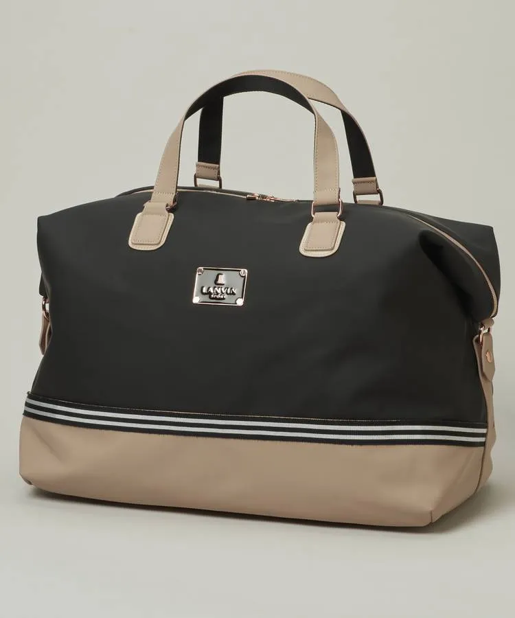 ランバン スポール LV ラインテープ合皮ボストンバッグ