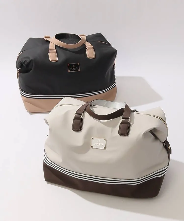 LANVIN - ランバン ゴルフ ボストンバッグ ランバン スポール LANVIN SPORT ロゴデザインボストンバッグ