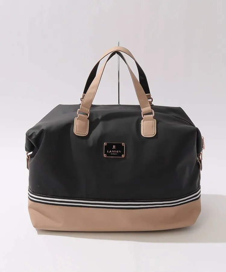 ランまる様♡LANVIN SPORT ゴルフ　ボストンバック　美品 楽天市場】LANVIN ランバン（カラーブラック）（ボストンバッグ