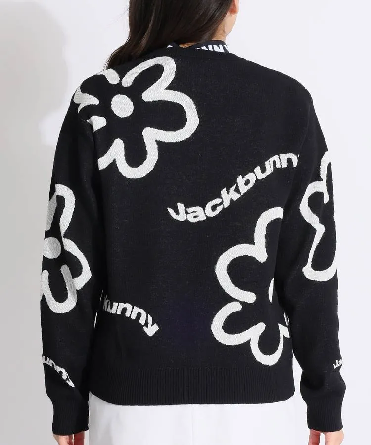 ジャックバニー JB ジャガードプルオーバークルーネックニット