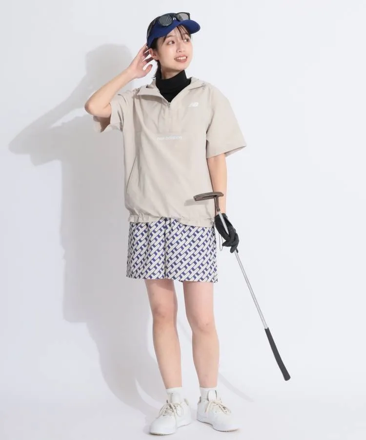 ニューバランスゴルフ NB 【撥水防風】ハーフジップ半袖