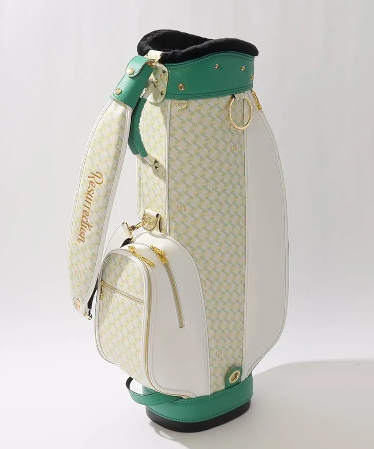 レザレクション RR 【ラリーナ】総柄切替キャディバッグ レディース