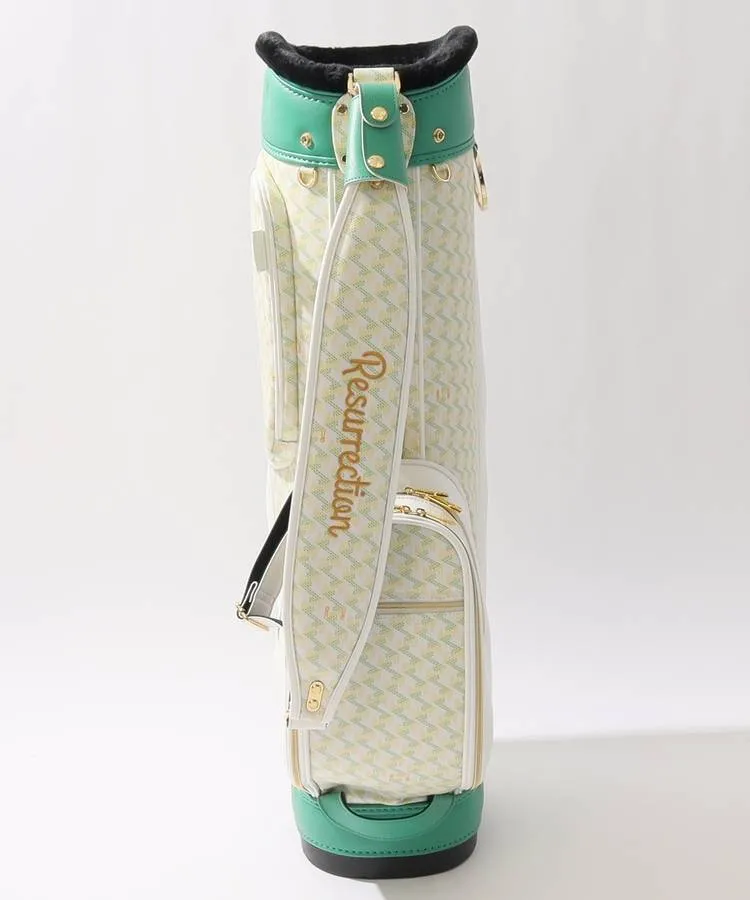 レザレクション RR 【ラリーナ】総柄切替キャディバッグ レディース