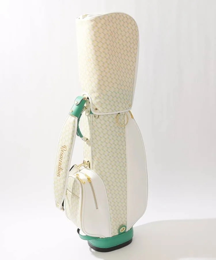 レザレクション RR 【ラリーナ】総柄切替キャディバッグ レディース