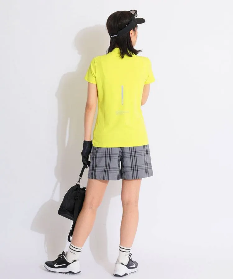 パーリーゲイツ PG スリーブロゴモックネック半袖カットソー