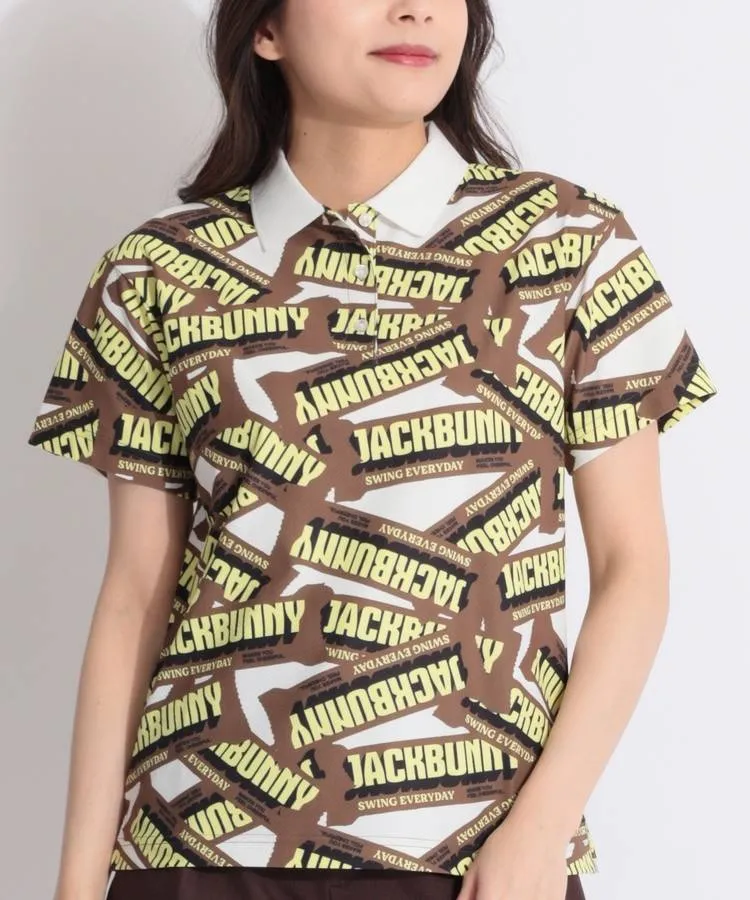 ジャックバニー JB ハニカムメッシュグラフィックプリント半袖 ジャックバニー JB ハニカムメッシュグラフィックプリント半袖