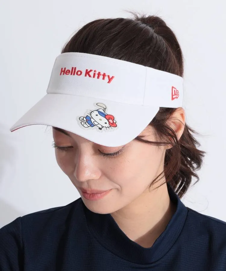 何でも揃う ニューエラ 【HelloKitty】【抗菌】キティちゃんツイルサン NE ウェア