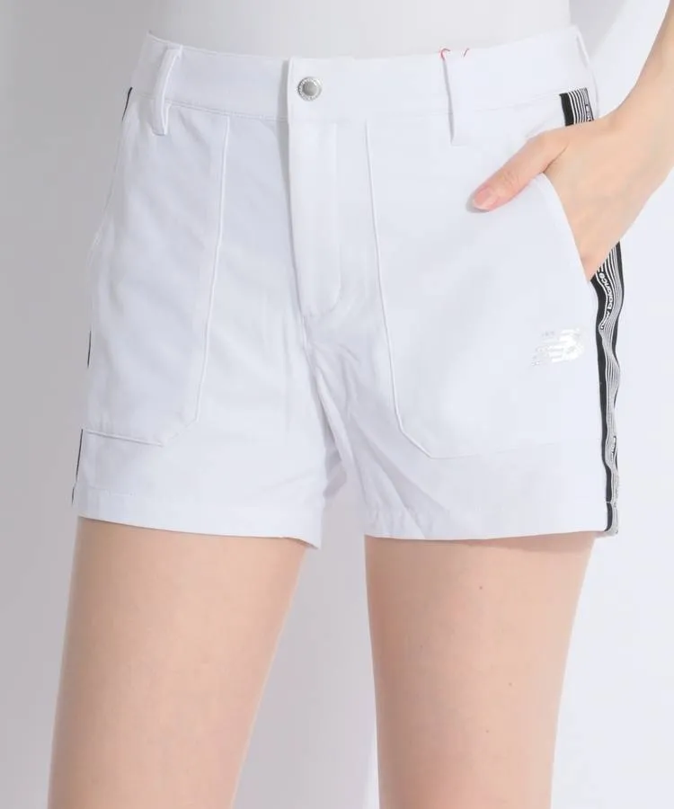 【吸水速乾ストレッチ】サイドラインドビーショートパンツ