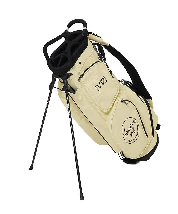 【完売品】V12 スタッズ付きキャディバッグ ベージュ 完売品】V12 スタッズ付きキャディバッグ ベージュ 完売品】V12
