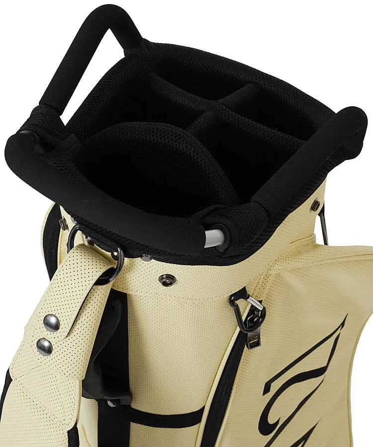 ヴィトゥエルヴ VI パンチング合皮スタンドキャディバッグ(イエロー