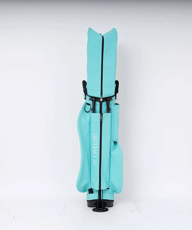 ヴィトゥエルヴ VI パンチング合皮スタンドキャディバッグ(ターコイズ