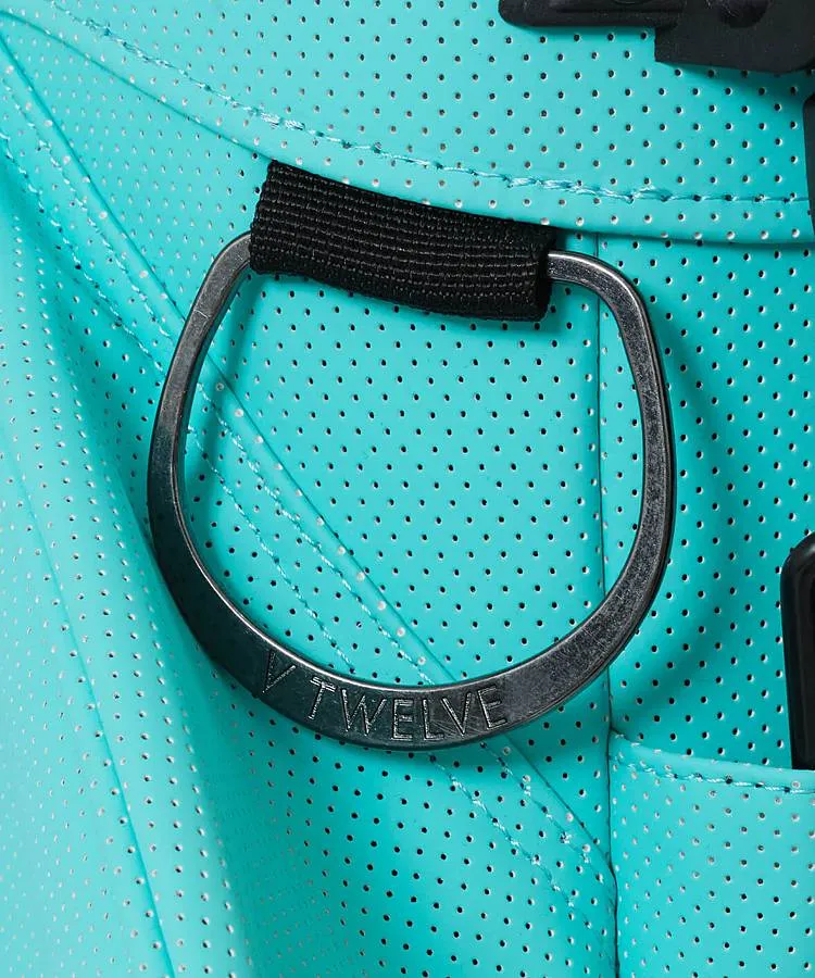 ヴィトゥエルヴ VI パンチング合皮スタンドキャディバッグ(ターコイズ