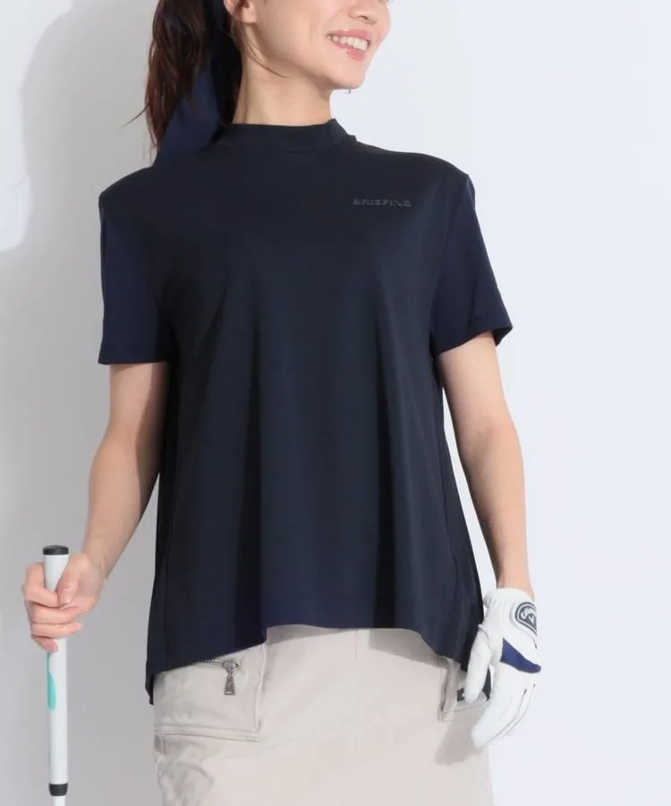 ブリーフィングゴルフ　レディース　モック　ネイビー ブリーフィングゴルフレディースモックネイビー