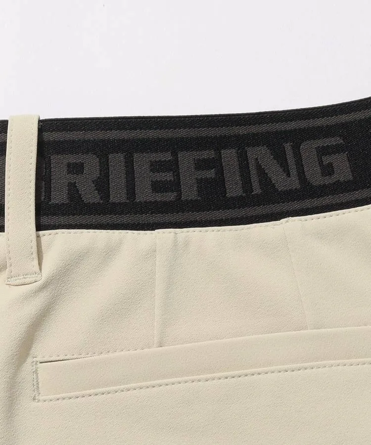 【新品・タグ付き】BRIEFING レディース スカート ベージュ S 定番 ブリーフィングゴルフ BR ウエストロゴシンプルスカート