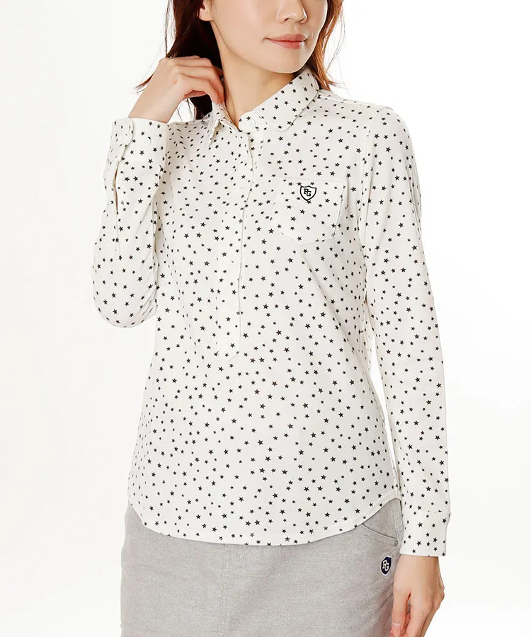 パーリーゲイツ TAXI総柄ジャガード長袖ニット パーリーゲイツ PG TAXI総柄ジャガード長袖ニット レディースゴルフ