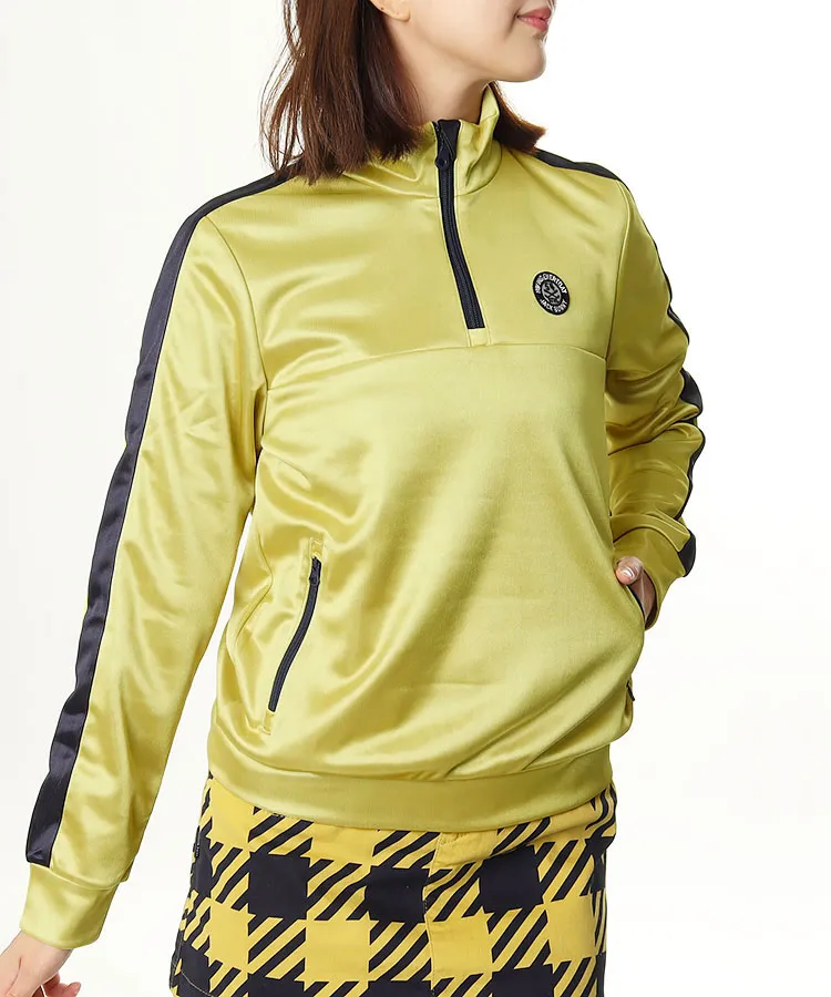 ジャックバニー JB 【アウトレット】SIDE配色ライン◇サテンハーフZIP