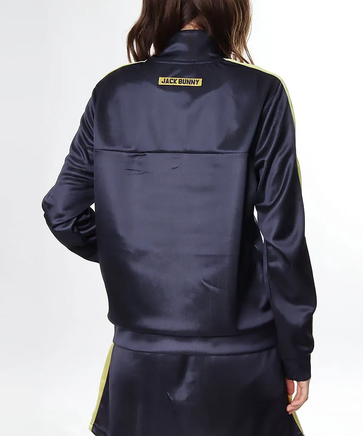 ジャックバニー JB 【アウトレット】SIDE配色ライン◇サテンハーフZIP