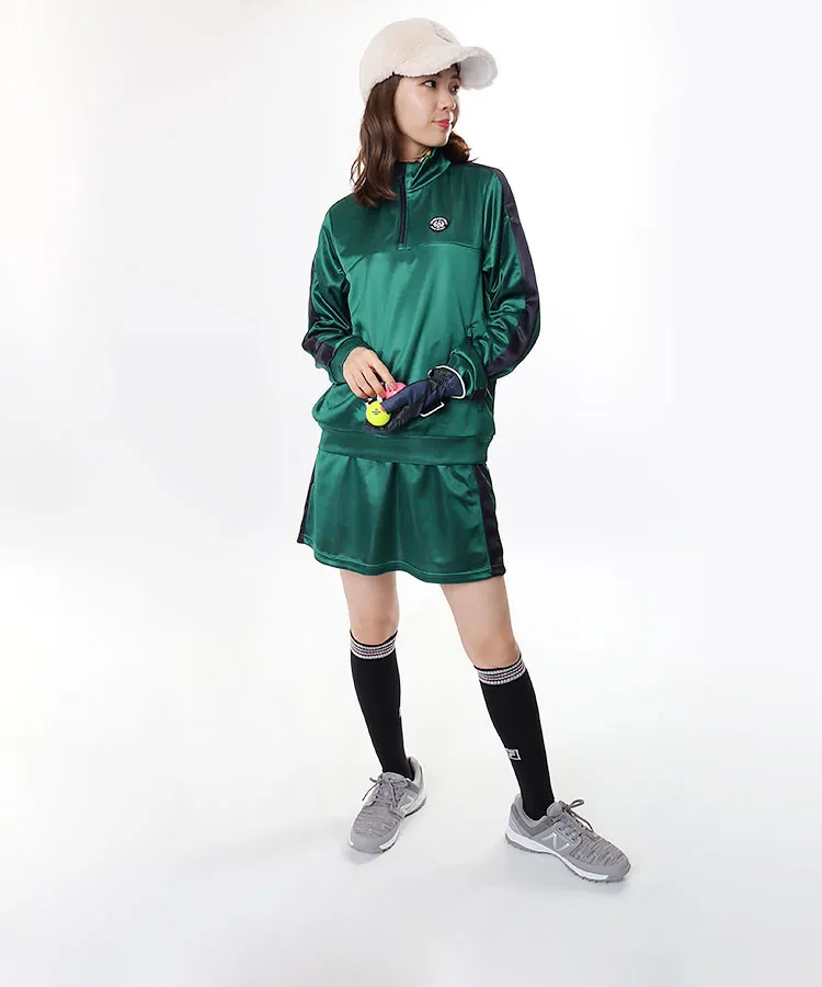 ジャックバニー JB 【アウトレット】SIDE配色ライン◇サテンハーフZIP