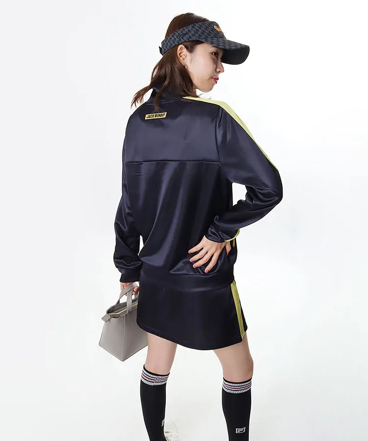 ジャックバニー JB 【アウトレット】SIDE配色ライン◇サテンハーフZIP