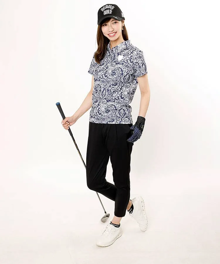 美品希少✨エトロ ポロシャツ ゴルフウェア ペイズリー 総柄 パッチワーク New Balance ニューバランス SPORT チェッカー ロゴ千鳥格子柄
