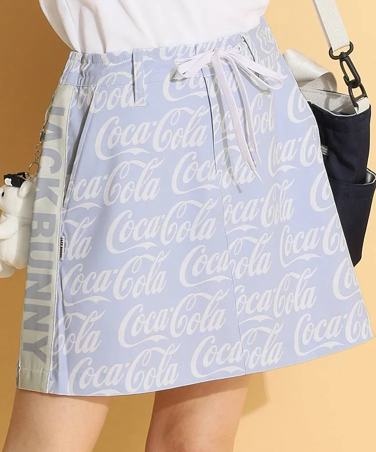 jack bunny Coca-Colaスカート サイズ0 ジャックバニー JB 【アウトレット】CocaColaロゴ総柄☆冷感