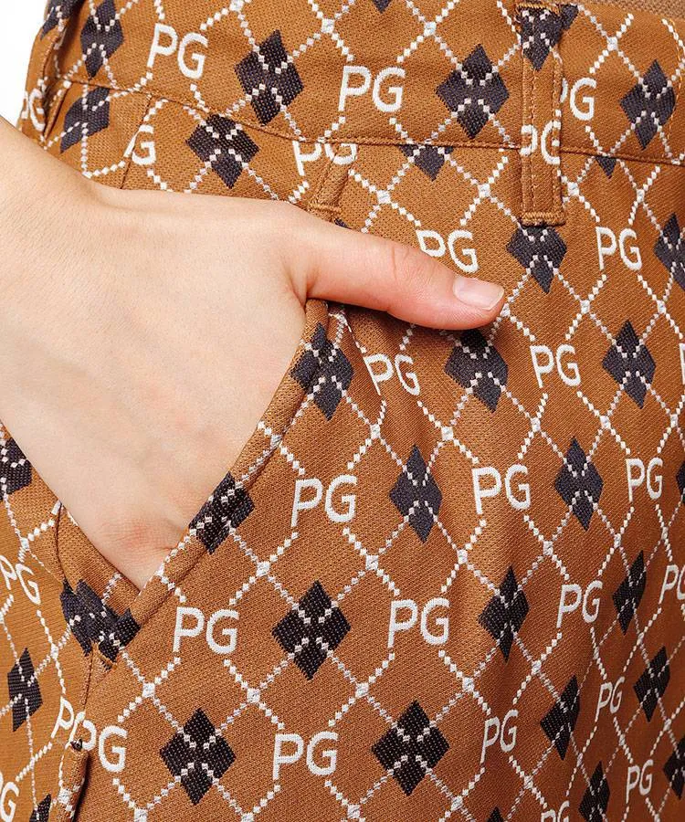 パーリーゲイツ PG 裾LINE◇アーガイルスカート【10000円均一