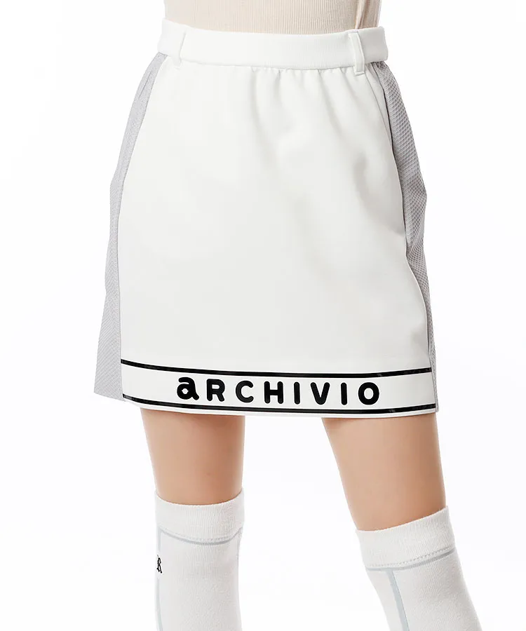 アルチビオ　ホワイト プリーツスカート レディース 36 サイズ：36 ARCHIVIO アルチビオ 2023年 プリーツスカート ホワイト系