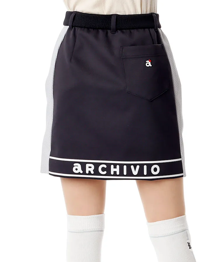 アルチビオ AR サイドメッシュ調◇UVスカート レディースゴルフ