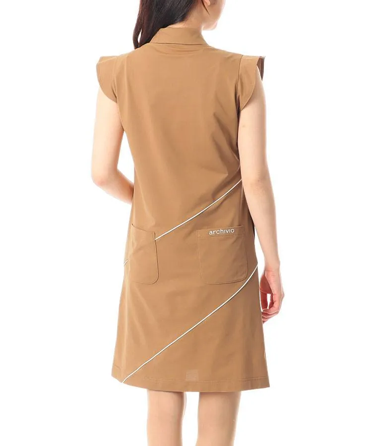 ARCHIVIO アクティブウェア ワンピース ブラウン