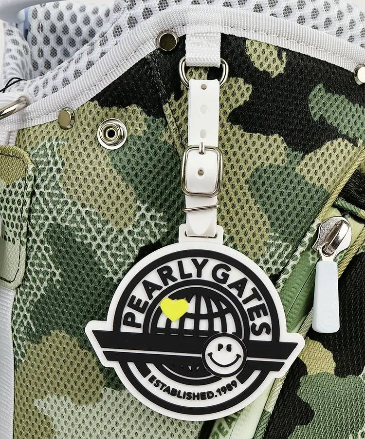 パーリーゲイツ PG カモ柄BIGロゴキャディバッグ レディースゴルフ