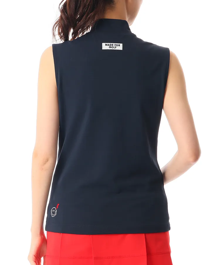 新品【パーリーゲイツ】イナズマLOGO ノースリーブ カットソー 0(S) パーリーゲイツ PG イナズマLOGOノースリーブカットソー