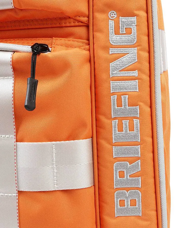 ゴルフキャディバッグ BRIEFING ブリーフィング 濃オレンジ BRIEFINGで