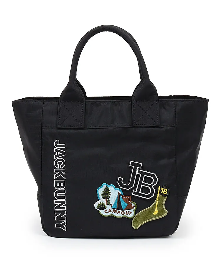 ジャックバニー JB ロゴワッペン◇ナイロン調カートバッグ レディース