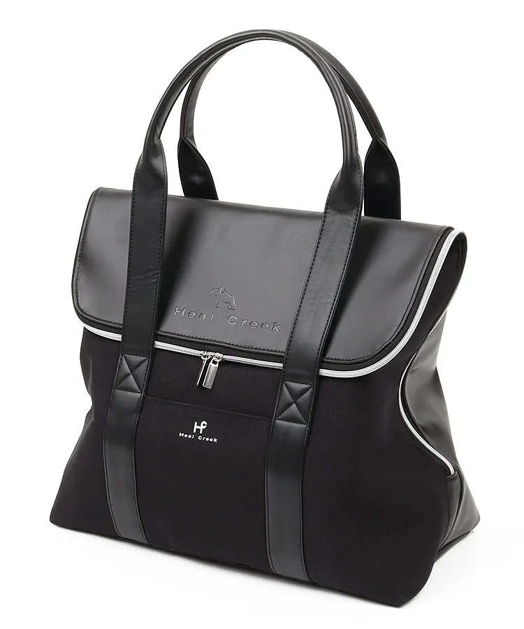 ヒールクリーク HK がばっと大きく開く！口折れBIGトートバッグ