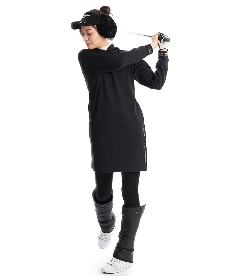 ニューバランスゴルフ NB 軽量フーディ裏起毛ワンピース レディース