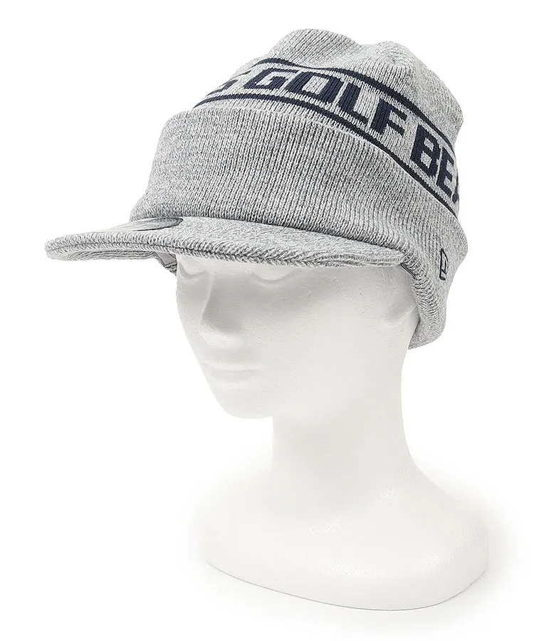 ビームスゴルフ BE [NewEra]パネルロゴ◇ニットキャップ レディース